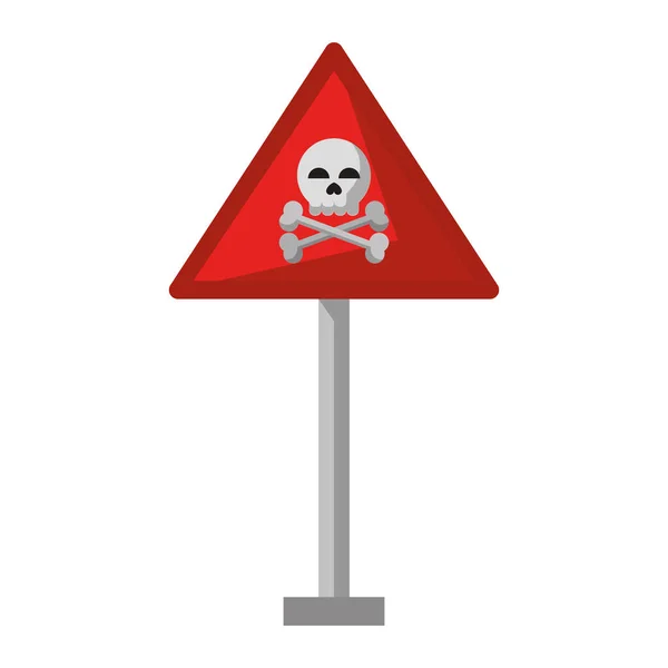 Icône de signe de danger — Image vectorielle