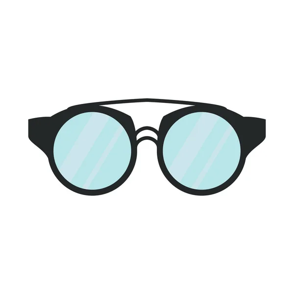 Moda gafas de sol accesorio aislado vector ilustración — Vector de stock