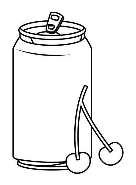 Ferahlatıcı içecek karikatür — Stok Vektör
