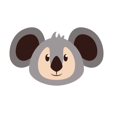 Koala kafa yaban hayatı sevimli hayvan karikatür