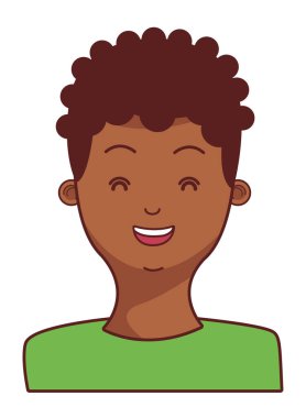 Genç adam çizgi filmi