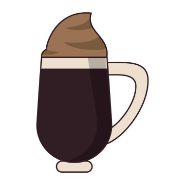 kahve kafe konsept karikatür