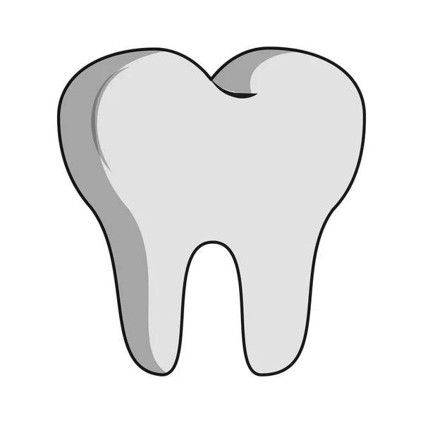 Símbolo dental de cuidado dental — Archivo Imágenes Vectoriales