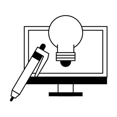 teknoloji yazılım araçları karikatür