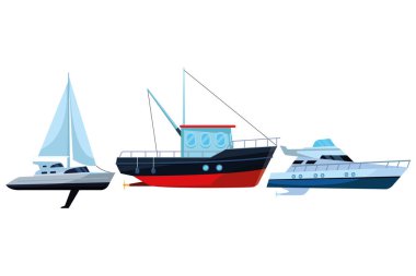 Balıkçı teknesi deniz seyahat yelkenli ve yatch