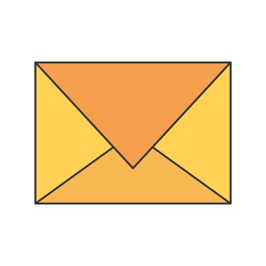 kağıt zarf karikatür