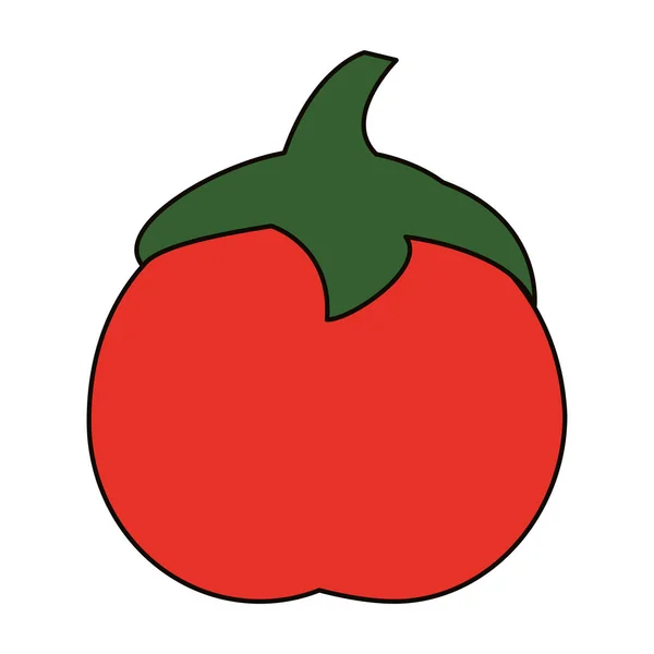 Desenho animado ícone de tomate — Vetor de Stock