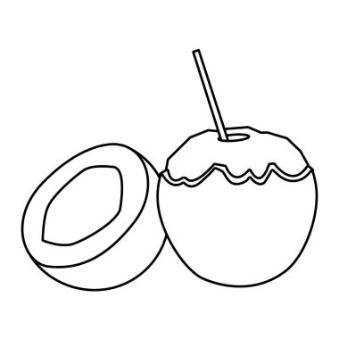 ferahlatıcı içecek karikatür