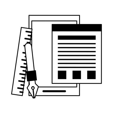 teknoloji yazılım araçları karikatür