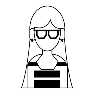 kişi üst vücut karikatür