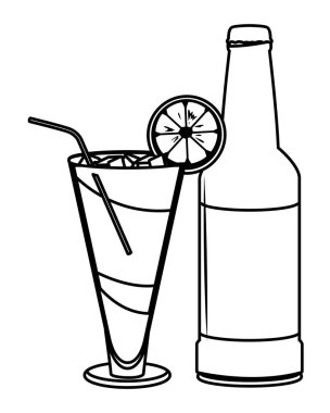 alkollü içecekler karikatür