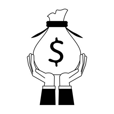 Para tasarrufu invesment piyasa bussines siyah ve beyaz