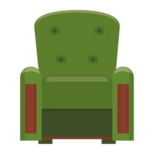 Concepto de muebles de dibujos animados — Vector de stock