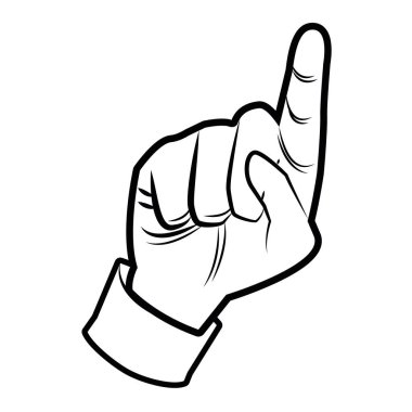 pop art el karikatür