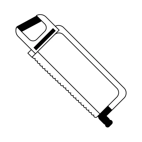 Инструмент для строительства ножовок — стоковый вектор