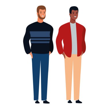 Erkekler avatar çizgi film karakteri