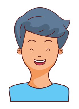 Genç adam çizgi filmi