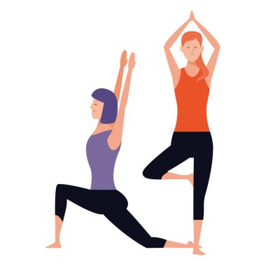 Kadınlar Yoga poses