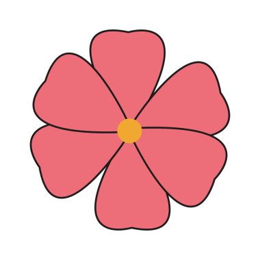 Çiçek yuvarlak sembolü