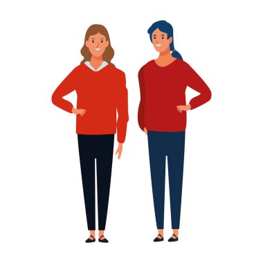 kadın avatar çizgi film karakteri