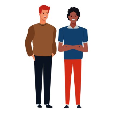 Erkekler avatar çizgi film karakteri