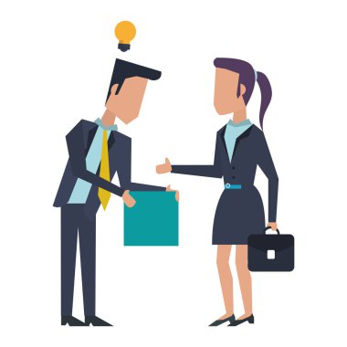 İş takım çalışması işçileri avatar