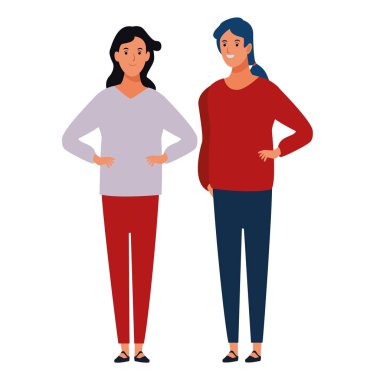 kadın avatar çizgi film karakteri