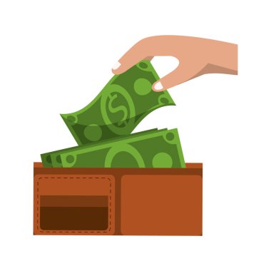 Cüzdanından para kapma el