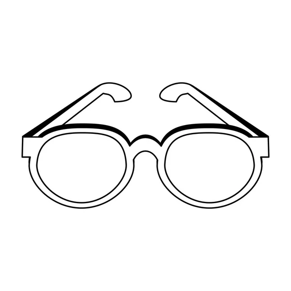 Καλοκαιρινά γυαλιά ηλίου μοντέρνα απομονωμένη — Διανυσματικό Αρχείο