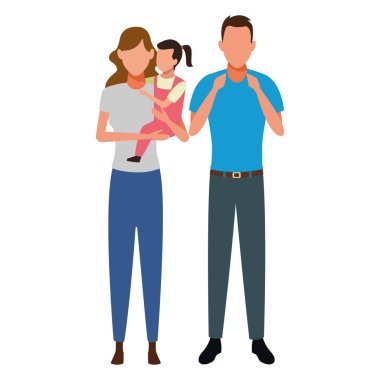 Aile avatar çizgi film karakteri