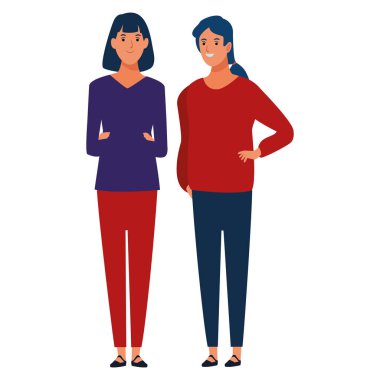 kadın avatar çizgi film karakteri