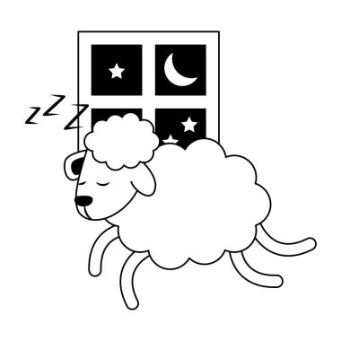 Uyku ve dinlenme karikatürler