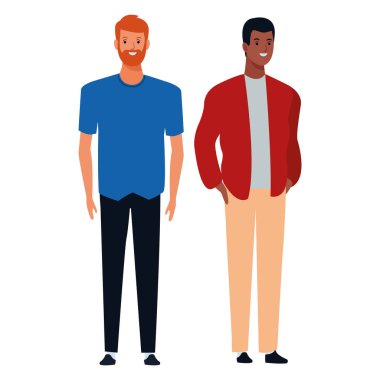 Erkekler avatar çizgi film karakteri