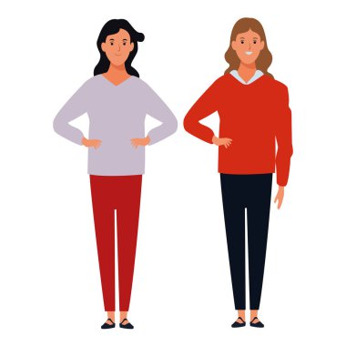 kadın avatar çizgi film karakteri