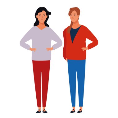 kadın avatar çizgi film karakteri