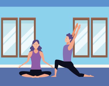 Yoga birkaç poz
