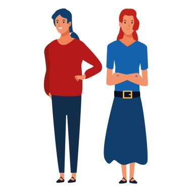 kadın avatar çizgi film karakteri