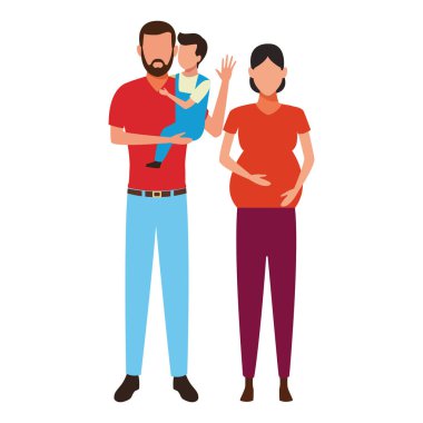 Aile avatar çizgi film karakteri