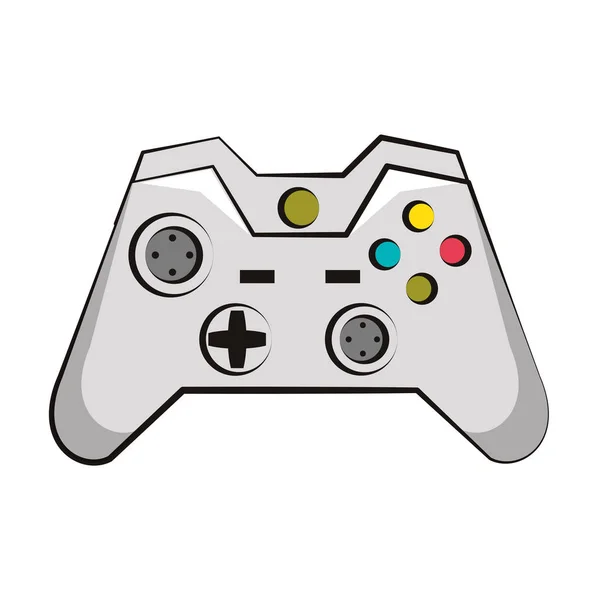 Gamepad de console moderno — Vetor de Stock