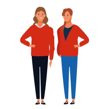 kadın avatar çizgi film karakteri