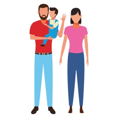 Aile avatar çizgi film karakteri