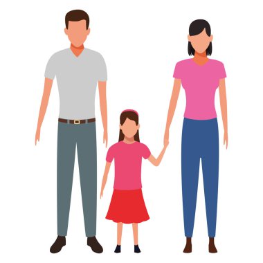 Aile avatar çizgi film karakteri