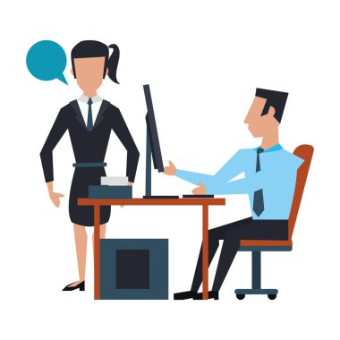 iş adamları avatarlar çizgi film karakterleri