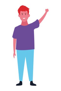 Çocuk çocuk tebrik ve gülümseyen