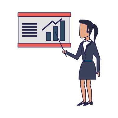 İş takım çalışması işçileri avatar mavi çizgiler