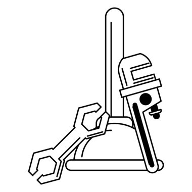 İlaç şişesi sembolü siyah beyaz izole