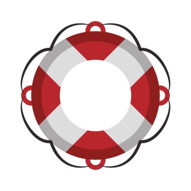 Float navigasyon cankurtaran vektör illüstrasyon