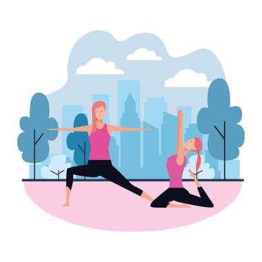 Kadınlar Yoga poses