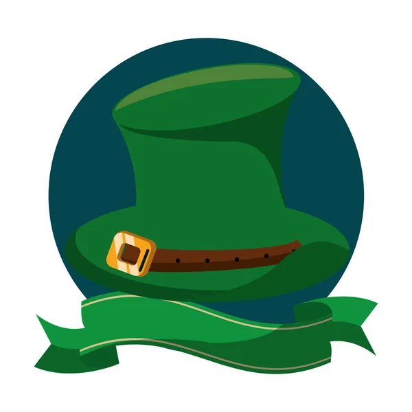 Heiliger Patricks Tag Emblem — Stockvektor