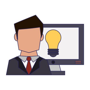 İş ve ofis mavi hatları